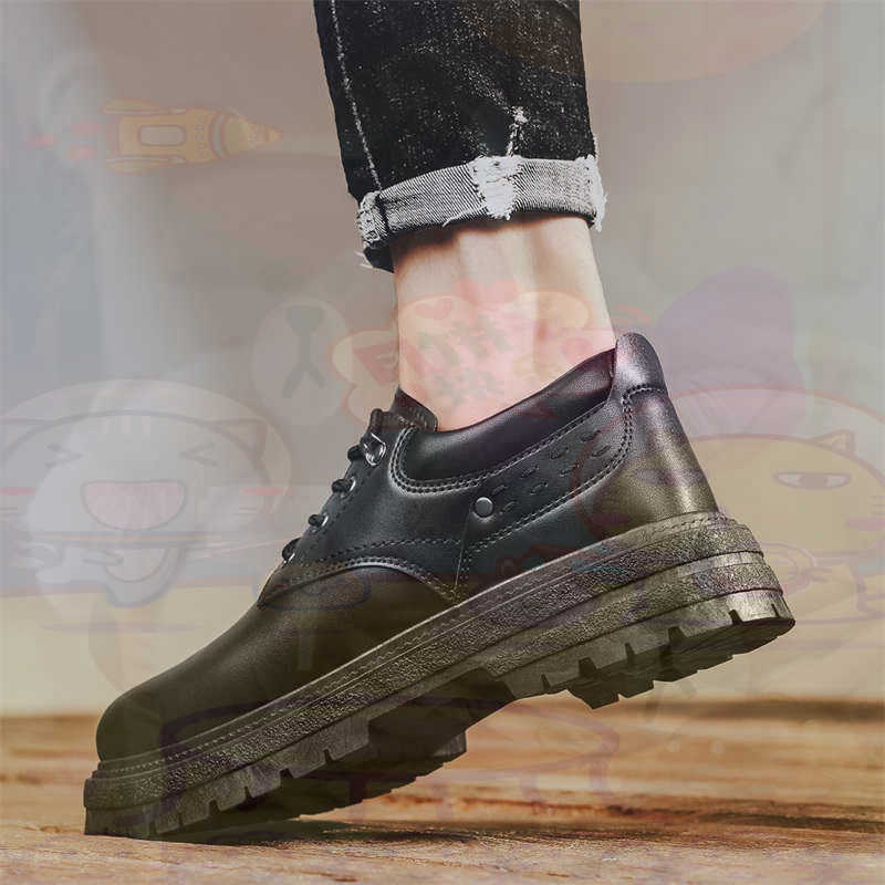 Outdoor Sport News - Dunkles Naturleder, modische Turnschuhe, Tennis-Herren-Turnschuhe, modische