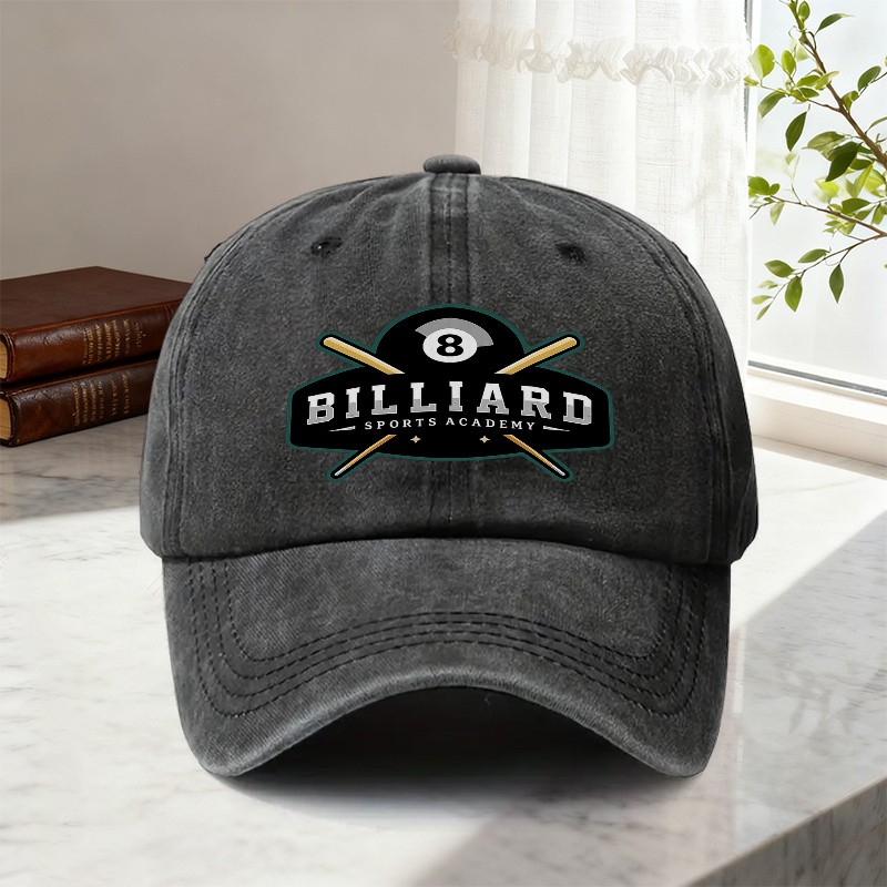 Academy Sports Outdoor - Billiard Sports Academy Print Baseballkappe, verstellbarer