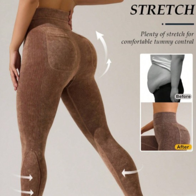 Damen Yoga-Leggings mit hoher  – Outdoor Sport Leggings Bewertung und Preis