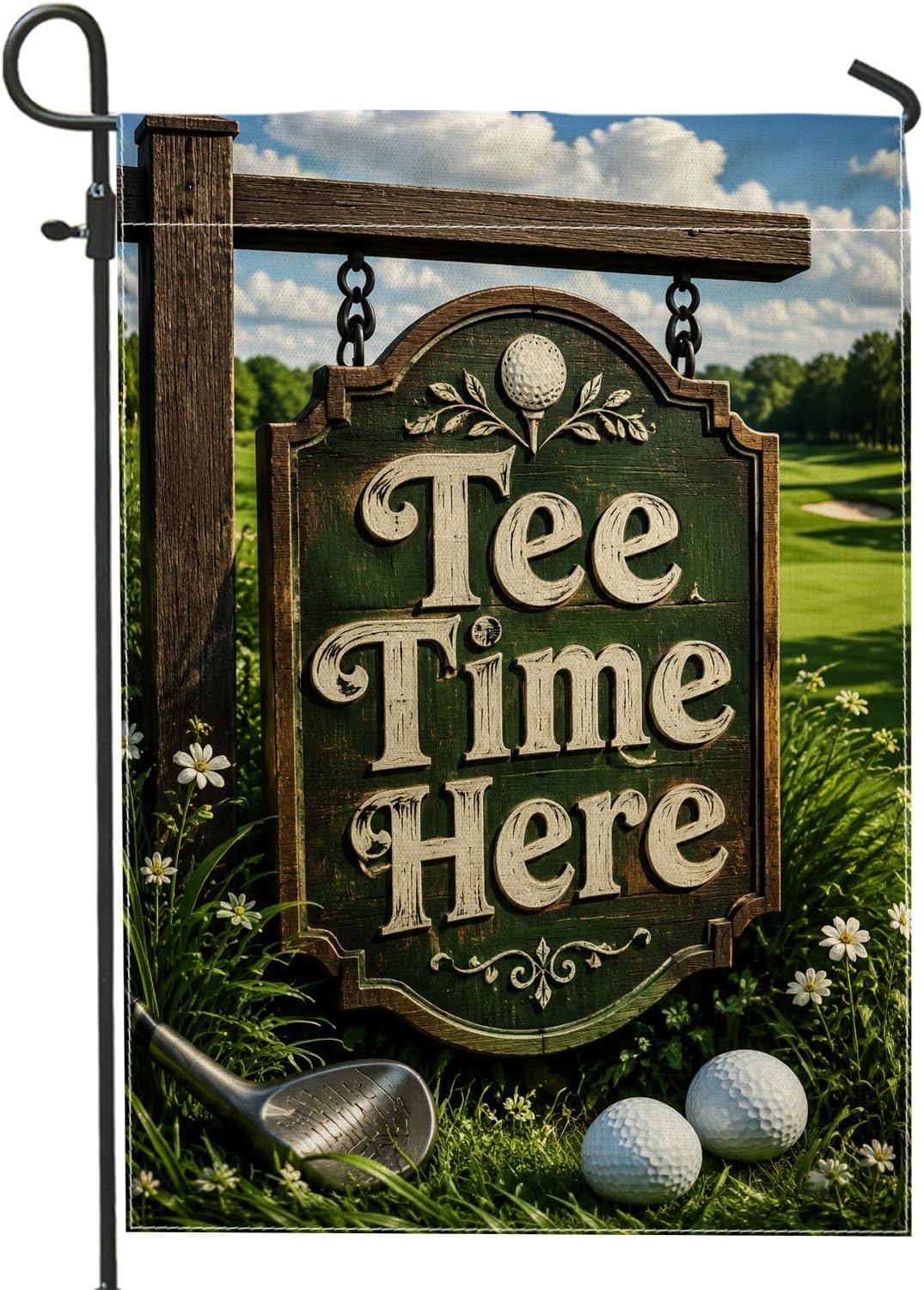 Golfball-Gartenflagge, Outdoor – Outdoor Sport Club Bewertung und Preis