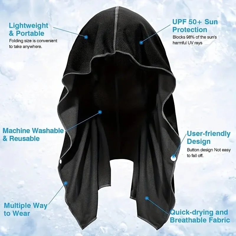 U-Kühl-Hoodie-Handtuch für Str – Outdoor Sport Hoodie Bewertung und Preis