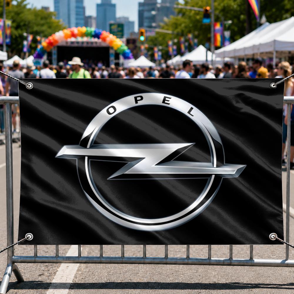 O-Opels Motorsport Metall-Logo – Outdoor Sport Background Bewertung und Preis